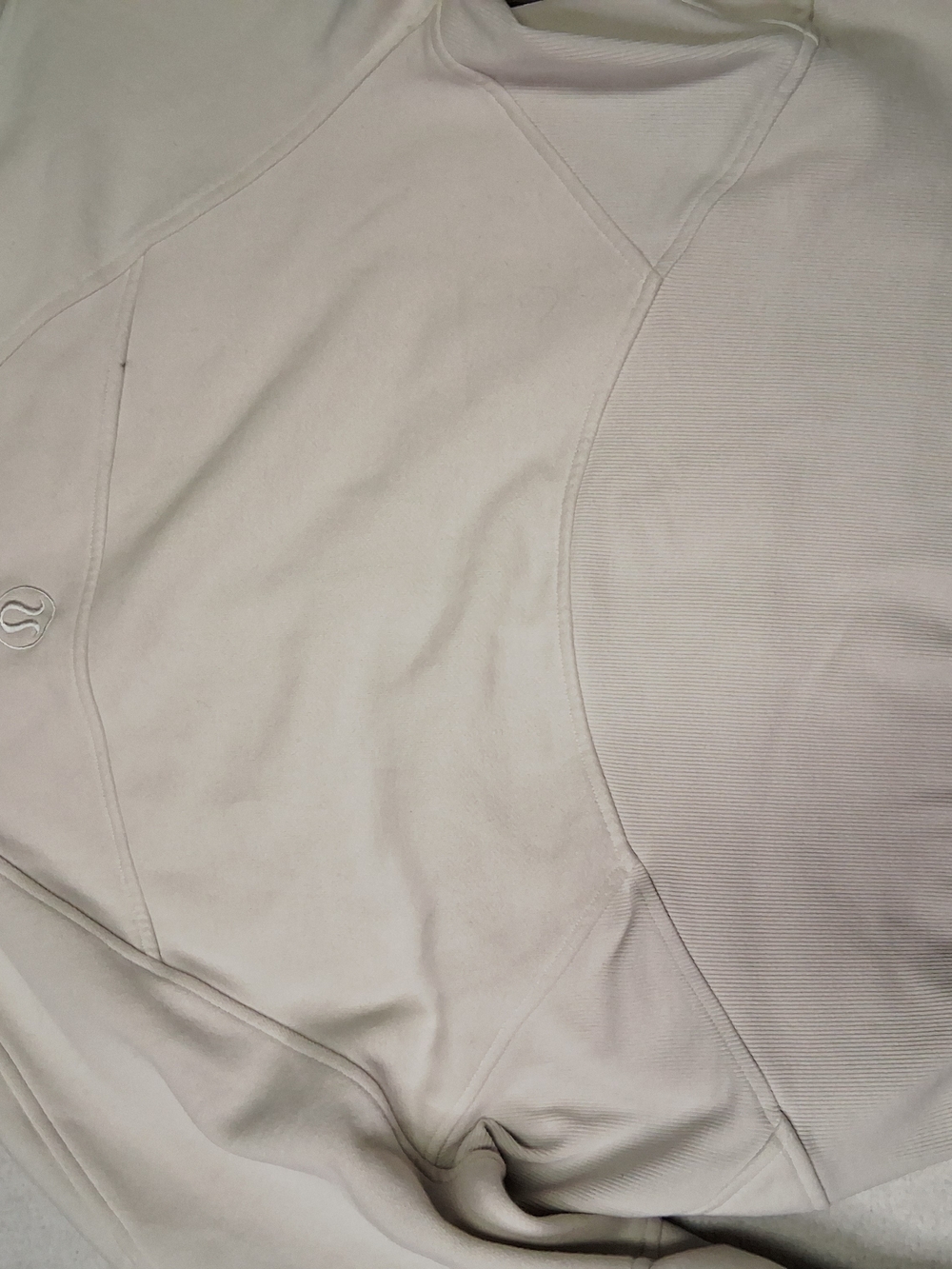 lululemon athletica Women's Half-Zip Pullover - Cream - Picture 10 of 12